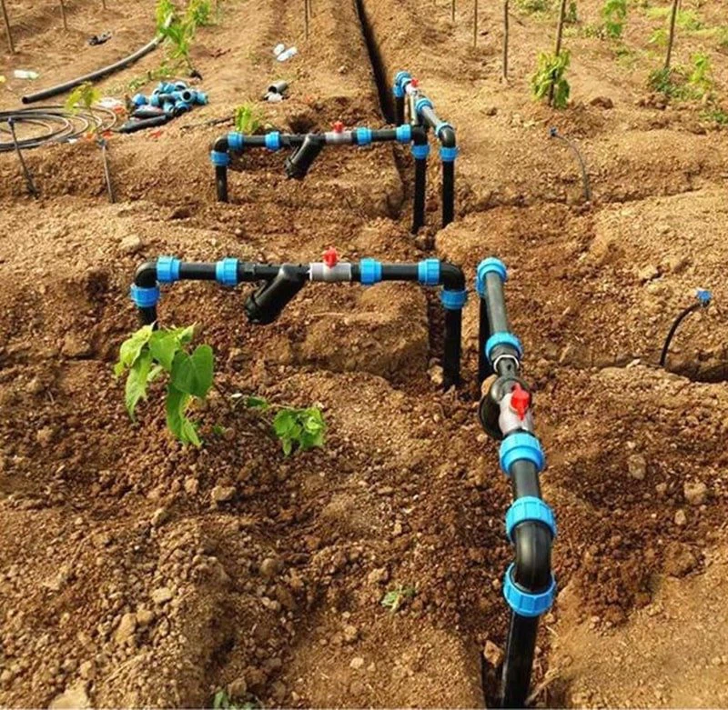 Drip irrigation connectors